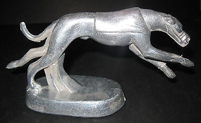 GREYHOUND Dog Large Aluminum Metal Paperweight or Bottle Opener USA