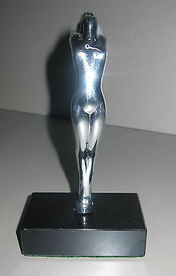 A Stunning  Nymph Auto Car Hood Orement Mascot- Aluminum metal