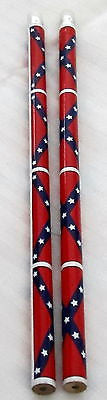 Confederate Civil War standard pencils set of 10 pencils for one price
