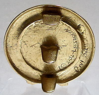 WWII W.W.2 American veteran's grave marker solid brass