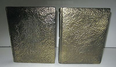 Sherlock Holmes bookends a pair antique brass finish Arthur Conan Doyle USA