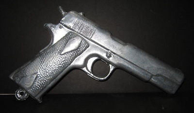 Military Parade Honor Guard Dress Pistol Gun"NOT~WORKING",M1911 sidearm-aluminUM