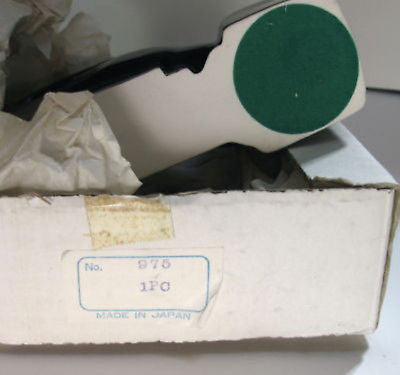 Nymph ~ Art Deco Black Ceramic Mantle Clock case  Old Japanese