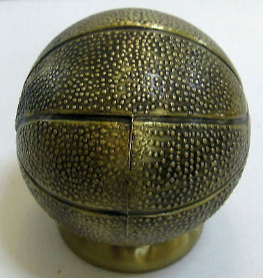 Basketball Ball Huge Vintage Bottle Opener Antique Brass metAL