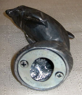 Dolphin Mamal Fish Bottle Opener or Paper weight -  Aluminum finish- metal