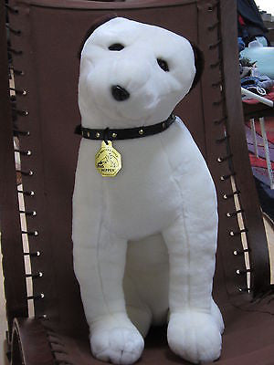Nipper Victor Edison Dog 24" 2 foot Plush RCA Dog Doll Phonograph Old StoCK
