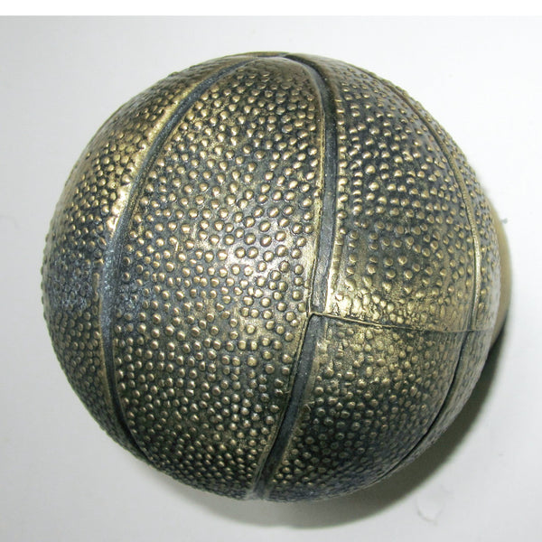 Basketball Ball Huge Vintage Bottle Opener Antique Brass metAL