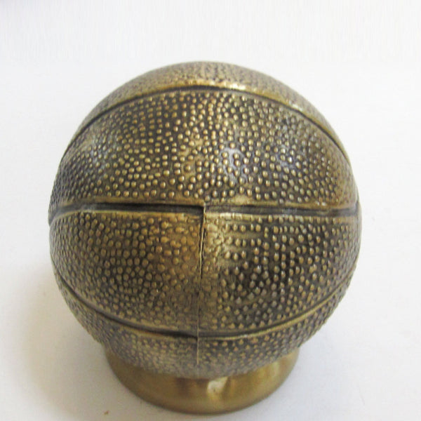 Basketball Ball Huge Vintage Bottle Opener Antique Brass metAL