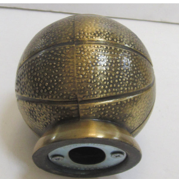 Basketball Ball Huge Vintage Bottle Opener Antique Brass metAL