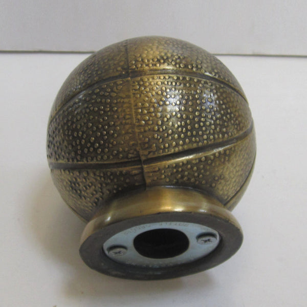 Basketball Ball Huge Vintage Bottle Opener Antique Brass metAL