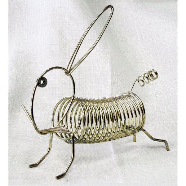 Rabbit Letter Holder in gold