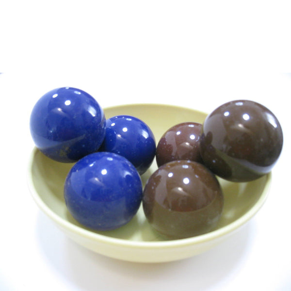 Bakelite Catalin balls 2-3", polished (solid colors)