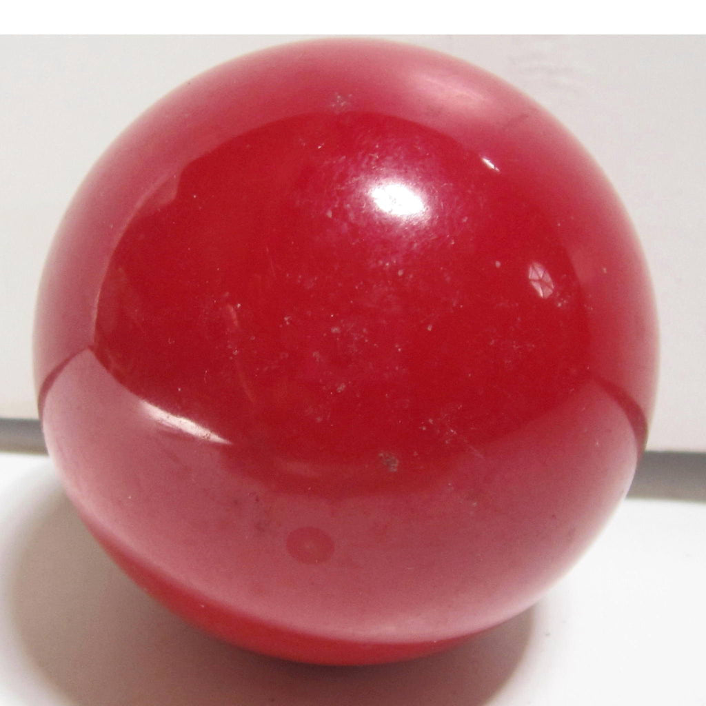 Bakelite dark red balls, large (polished)
