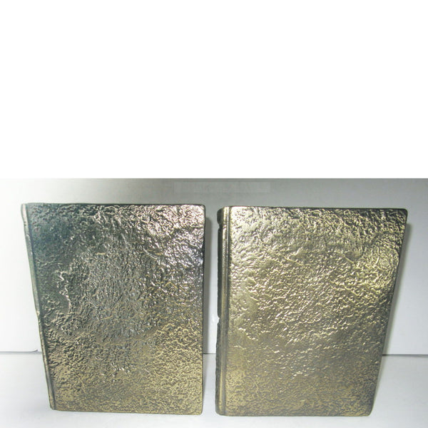 Sherlock Holmes Detective bookends, brass (pair)