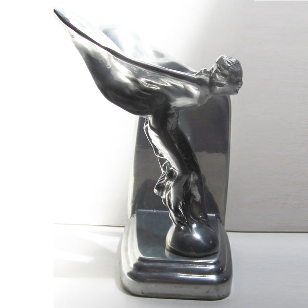 Art Deco Winged Lady Rolls-style doorstop